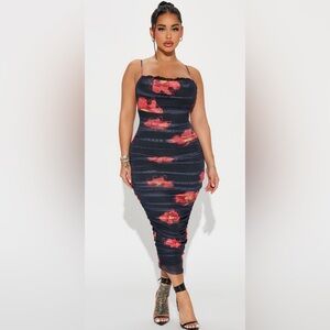 Black midi dress❤️